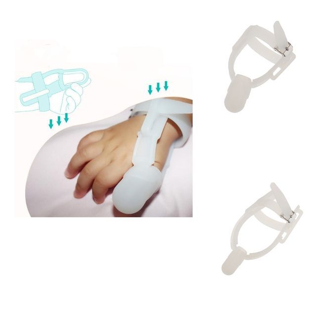 2xBaby Silicone Healthy Thumb Sucking Prevent Finger
