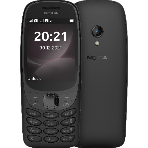 6310 (2021) - 2.8" - Dual Sim - Single Vga Camera - Wireless Fm Radio - 1150mAh - Black