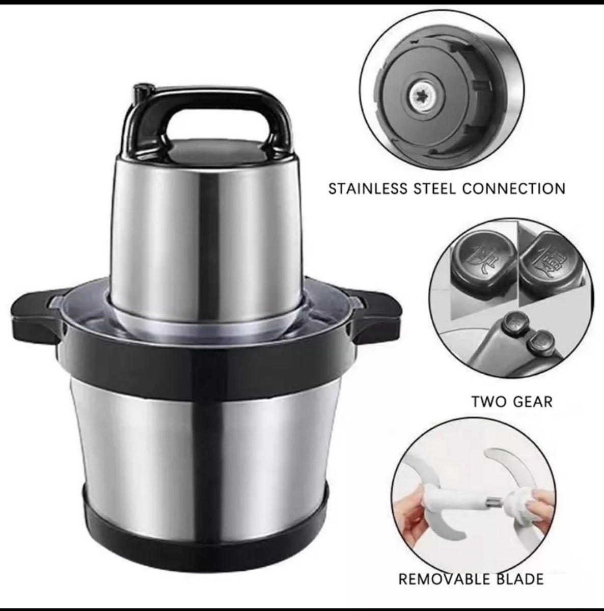 6L Stainless Steel Yam Pounder