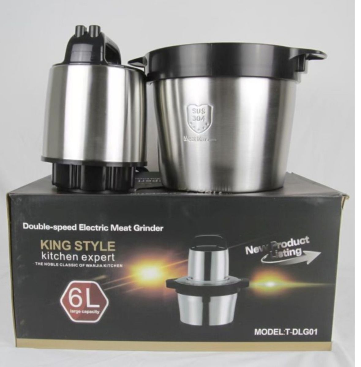 6L Stainless Steel Yam Pounder