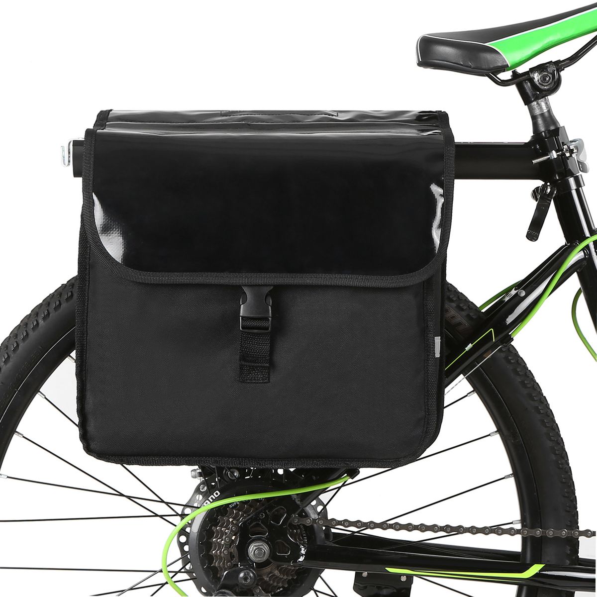 28L Water Resistant Bicycle Rear Seat Carrier Bag Rack Trunk