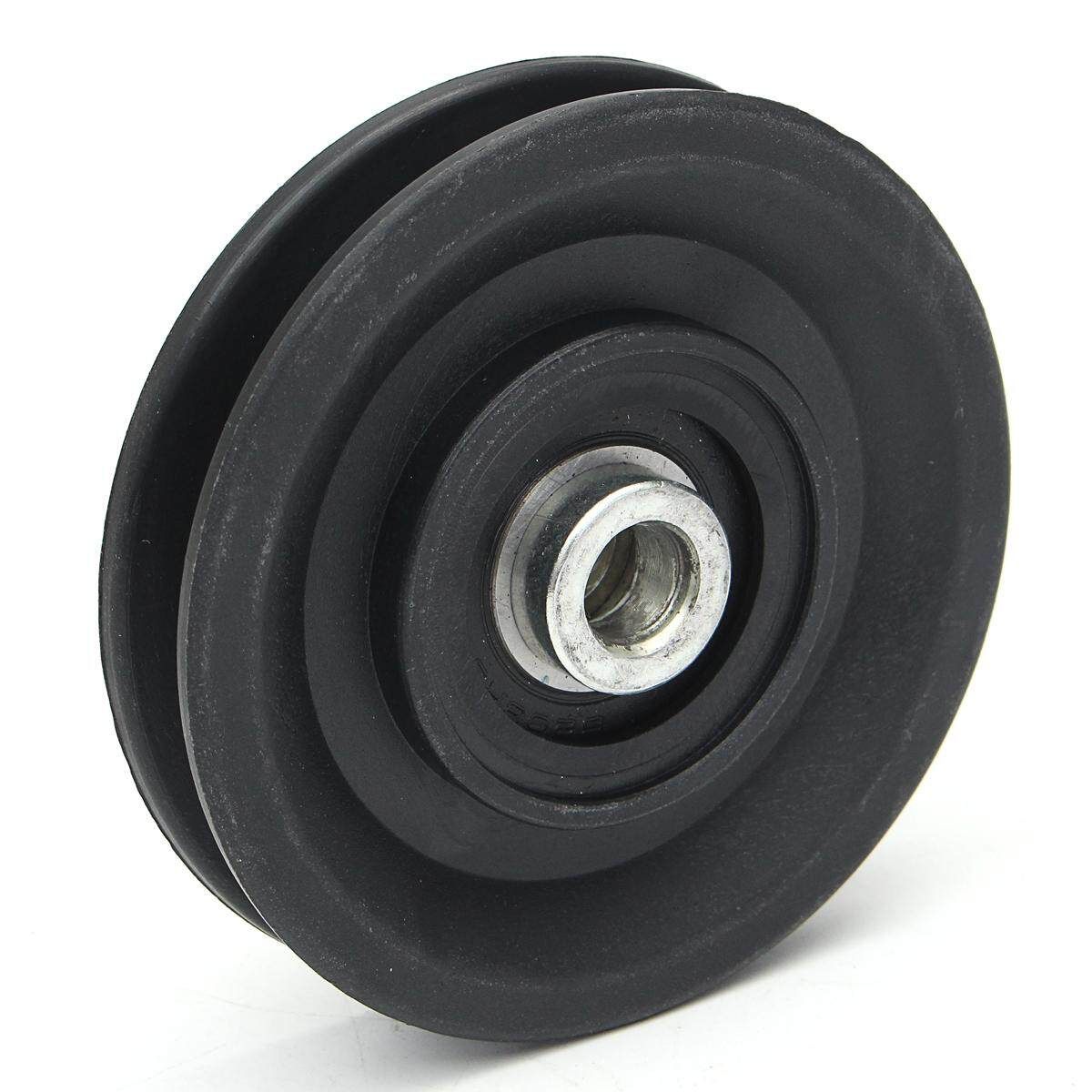 3.5"/90MM Universal Nylon Bearing Pulley Wheel Cable Gym Fitness Part