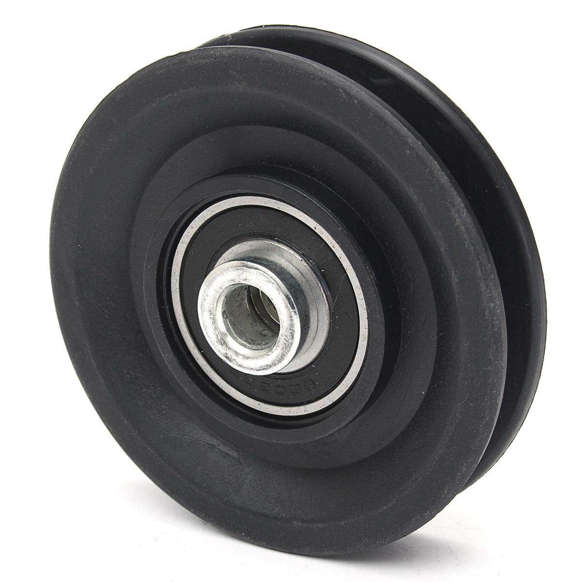 3.5"/90MM Universal Nylon Bearing Pulley Wheel Cable Gym Fitness Part