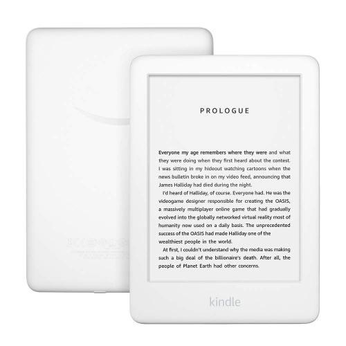 Kindle Ereader 10th Gen - 8 GB - White - Includes Special Offers