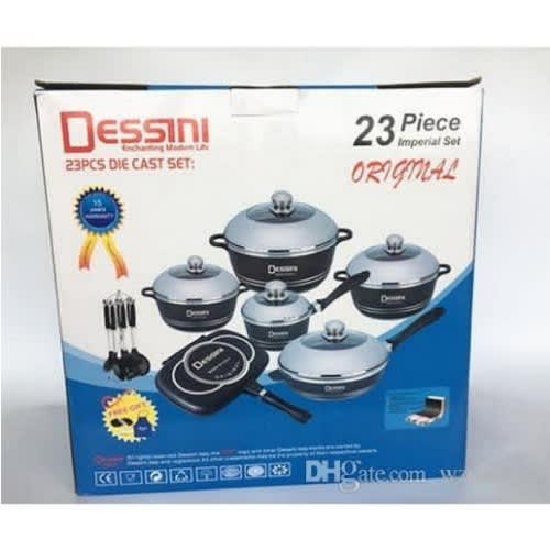 23 Pieces Die Cast Cookware Set