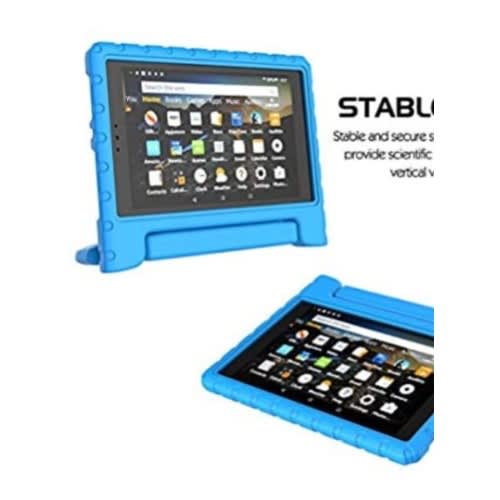 Fire Hd 8 Tablet With Alexa - 8" - 2gb Ram -32gb Rom - Blue Handle Shock Proof Case