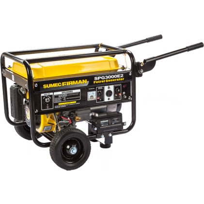 3.3kva Key Starter Petrol Generator With Key, Tyre & Battery - 15L