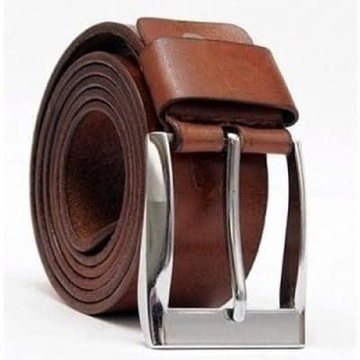 Leather Belt - Brown