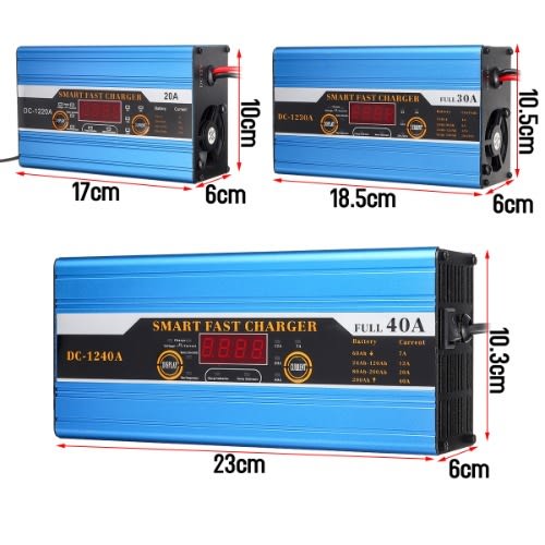 SCL Inverter Battery Charger With Digital Display - 40a