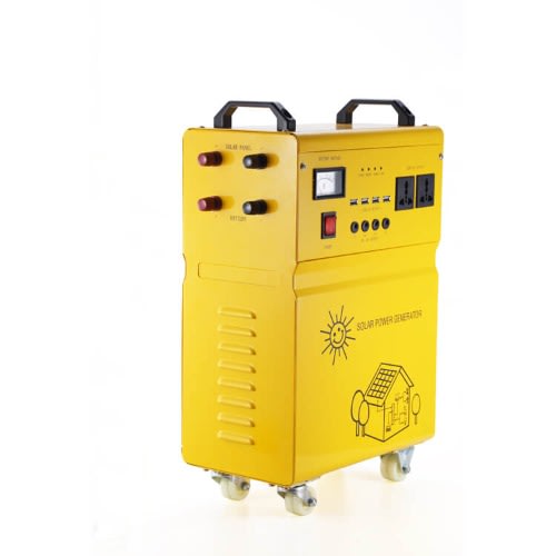 Solar Generator - 500W With 4Led Super Bright Bulbs