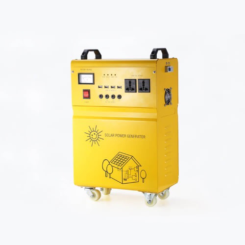 Solar Generator - 500W With 4Led Super Bright Bulbs