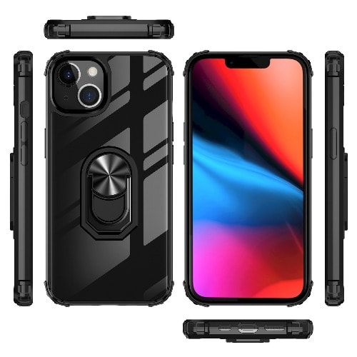 Rugged & Transparent Back Case For iPhone 13 Mini