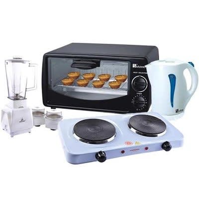 Kitchen Bundles - Kettle + Oven + Blender And Cooker