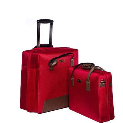 Two Piece Wheeled Trolley Luggage