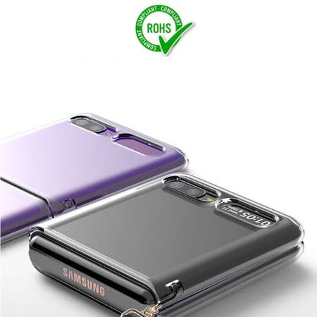 Nukin Samsung Galaxy Z Flip 5g Case - Crystal Clear