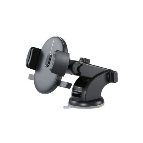 Holder Suction Cup Mount Stand For Cell Phone Gps - Black