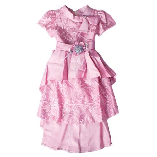 Girl’s Party Knee Length Ball Dress - Pink