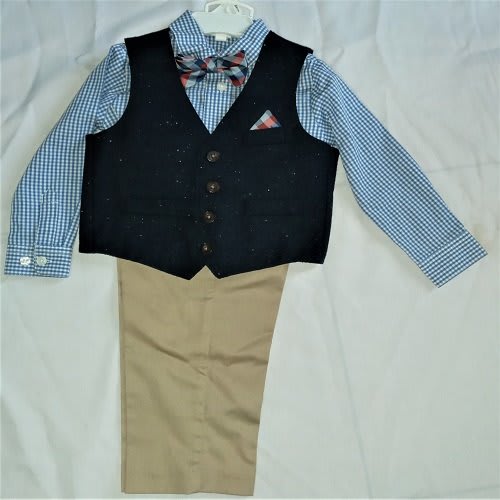 3piece Suit With Tie And Waistcoat