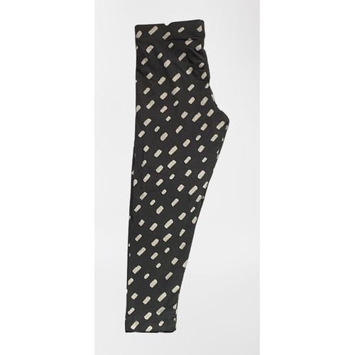 Cotton Rich Grey White Leggings