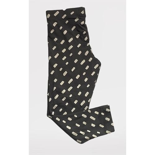 Cotton Rich Grey White Leggings