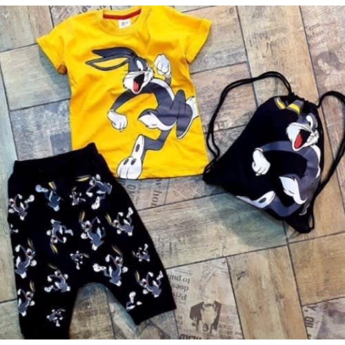 Casual Set With Backpack For Boys - 2pcs