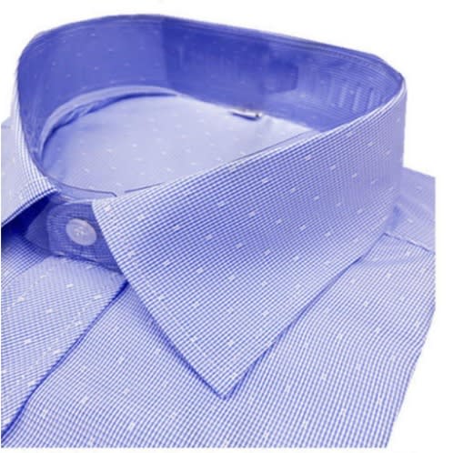 Corporate Blue Men Long Sleeve Shirt Casual Shirt - Blue
