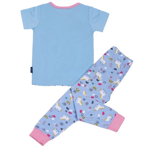 Rainbow Unicorn Girl's Pyjamas Set