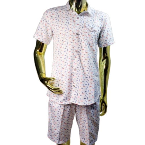 White Splash 2Piece For Men