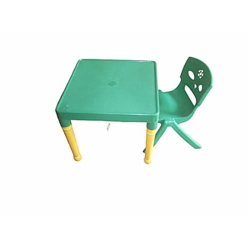 Table And Chair For Kids - 1 Table 1 Chair - Plain Surface
