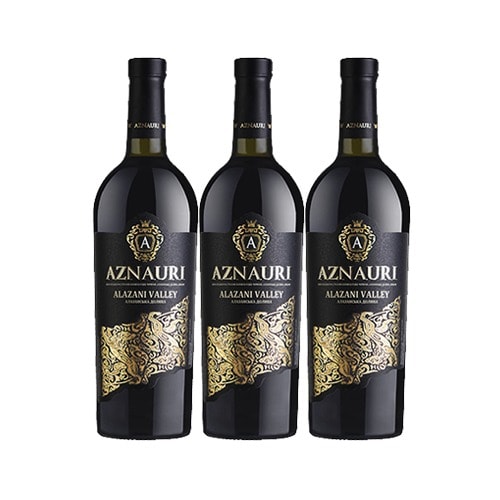 Aznauri Alazani Valley Semi Sweet Red Wine 75clx6