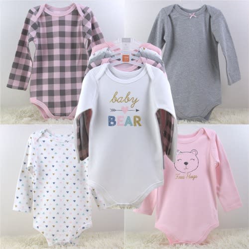 5 Piece Long Sleeve Bodysuit