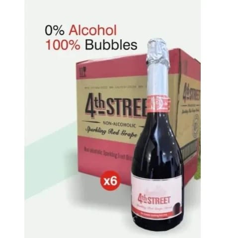 Non Alcoholic Red Wine -75cl X 6 Bottles