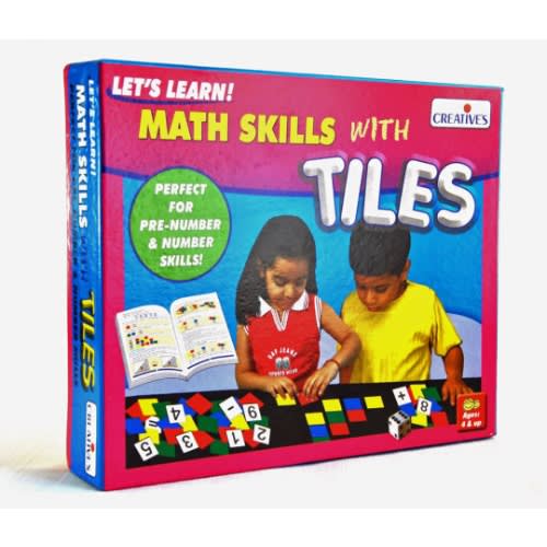 Leaning Math Skills With Tiles