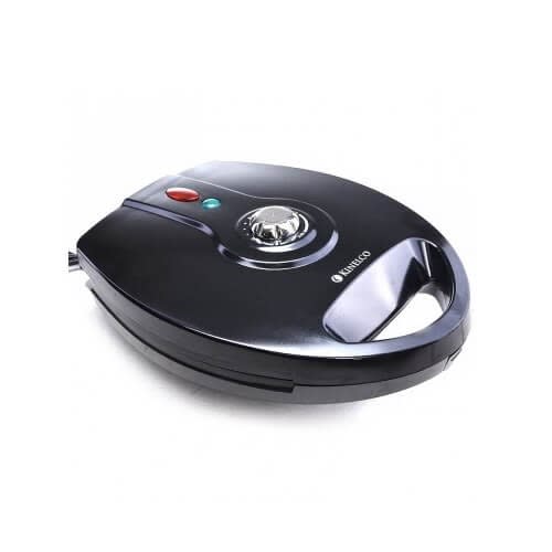 4 Slices Sandwich Maker With Non-stick Coated Cooking Plates