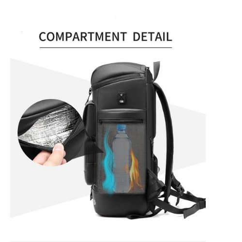 Outwalkk - Anti Theft Laptop Back Pack With Bottle Holder