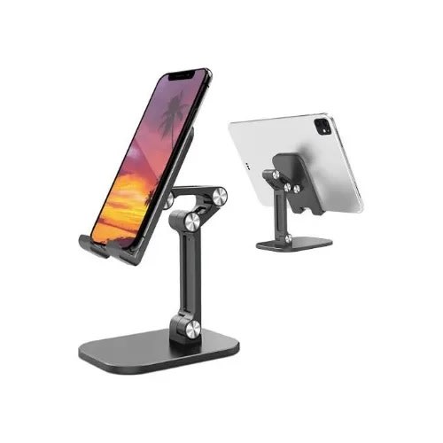 Foldable Desktop & Tablet Phone Holder + Stand