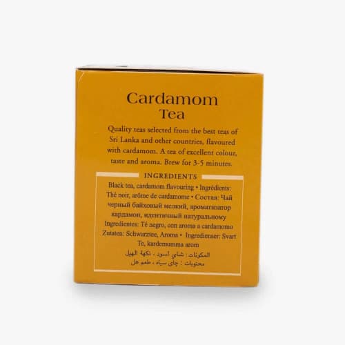 Cardamom Black Tea -1 Carton