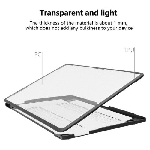 Transparent Clear Protective Casing For Macbook Pro A1708 2017