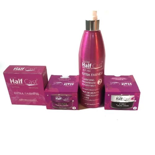 Half Cast Extra Fairness Cream - Lotion And Soap