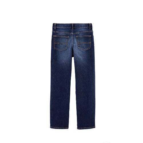 Boys Basic Classic Jeans (Slim Fit) - Rail Tie True Blue Wash