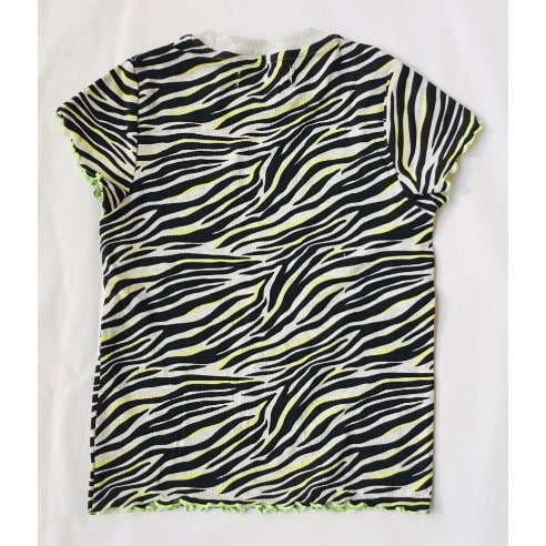 Zebra Striped Girls Top