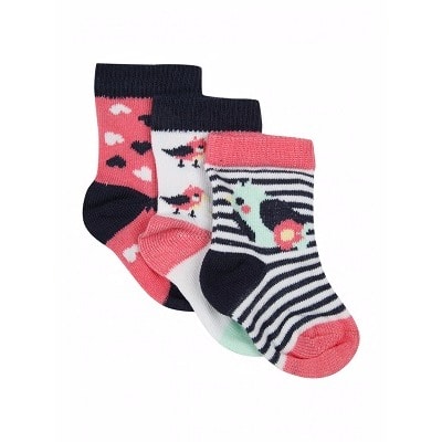 Baby Girls 3PK Socks