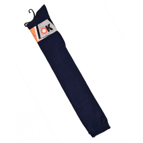 Thigh High Cotton Stockings - Blue