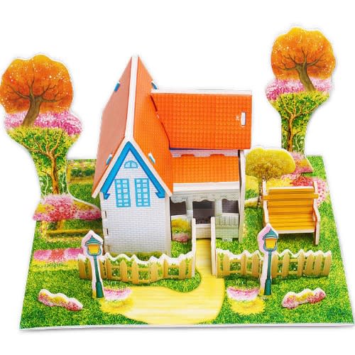 Mini Storey 3d Puzzle Building Toy For Kids