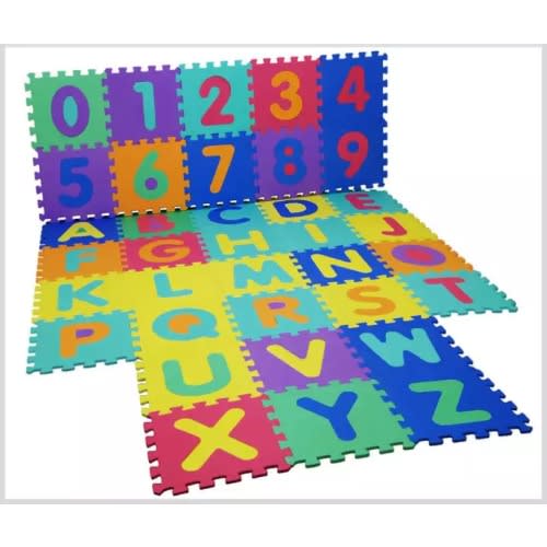 Alphabet Numbers Puzzle Play Mat
