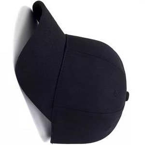 Plain Face Cap - Black