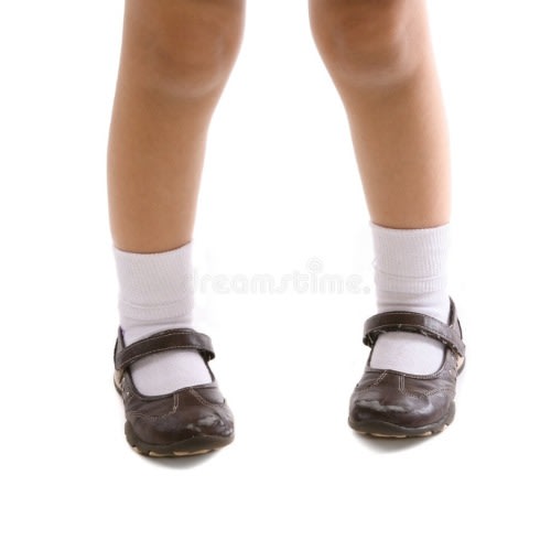 Set Of 6 Boys And Girls School Socks