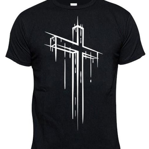 Chrysolite Designs The Cross Premium Class T-shirt - Black
