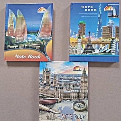 Fancy Notepad. Pocket Size. Set Of 3