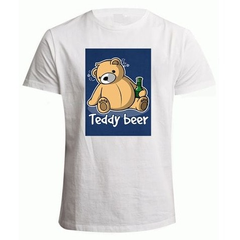 Chrysolite Designs Teddy Beer Premium Class T-shirt - White
